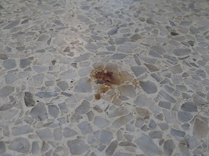 How To Remove A Terrazzo Stain